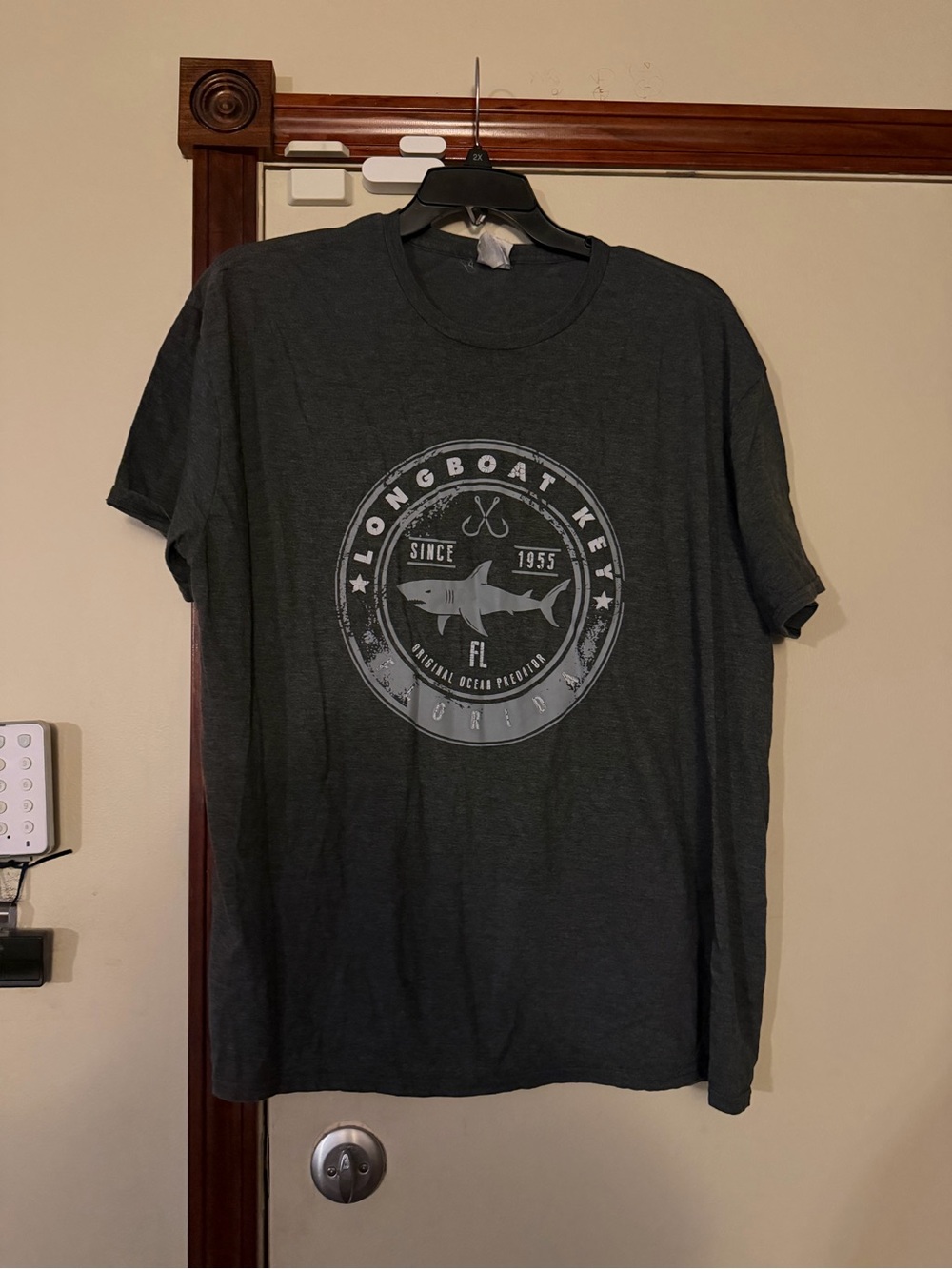 Longboat Key Original Ocean Predator Shark Tee - 2x